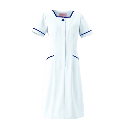 ワンピース3016EWホワイトXネイビー4L