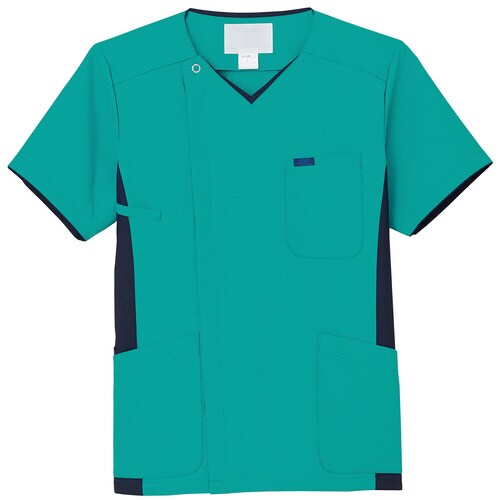 メンズジップスクラブ7025SCエムグリーン4L