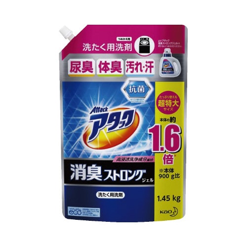 アタック消臭ストロングジェル 1450g×6