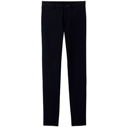 フィットストレートパンツ6008NSブラックM