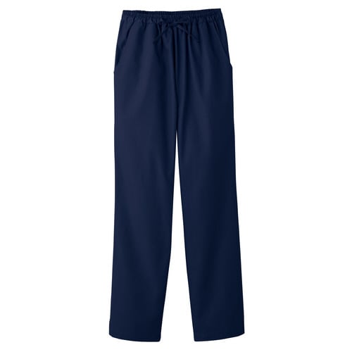 レディスストレートパンツ6012SCDネイビー3L