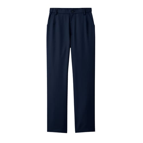 スリムテーパードパンツ6016SCDネイビーM