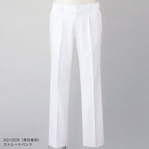 ストレートパンツ5010CRホワイトL