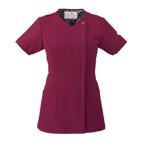 レディスジップスクラブHI704ガーネットM