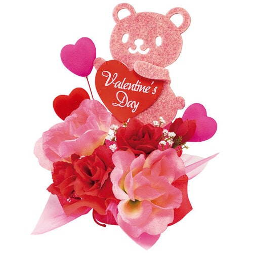 バレンタインデーベアースタンド