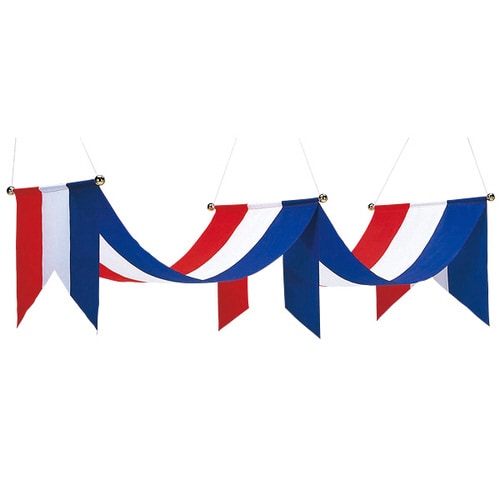 ウェーブペナント(特大)(ブルー)