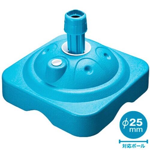 注水型ポールスタンド(水色)