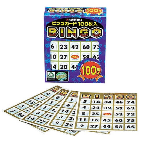 ビンゴカード100