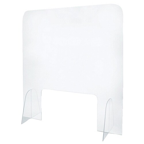 飛沫感染防止パーテーション(大判サイズ) 開口あり