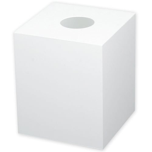 アクリル抽選箱(白)