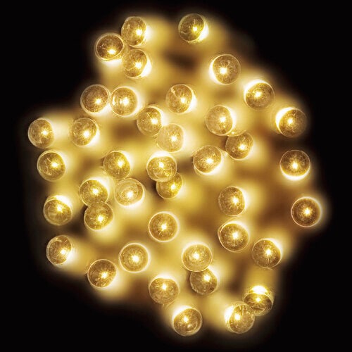 防滴100球LEDライト(ゴールド)