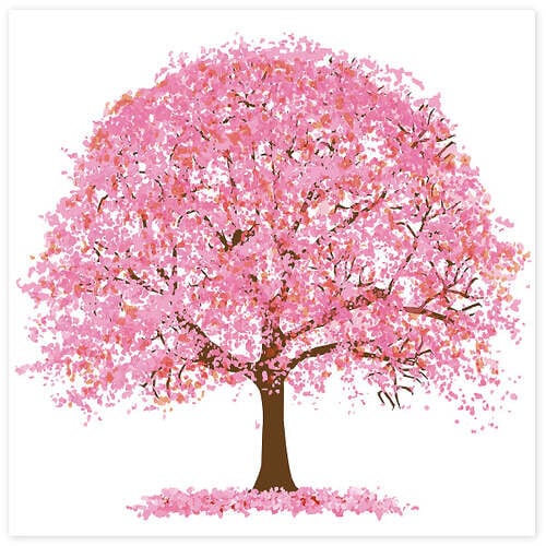 ウォールタペストリー 桜