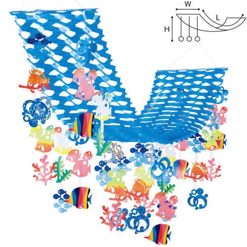 カラフルマリンプリーツハンガー