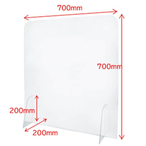 飛沫感染防止パーテーション(大判サイズ)