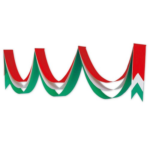 三連ペナント 赤/白/緑