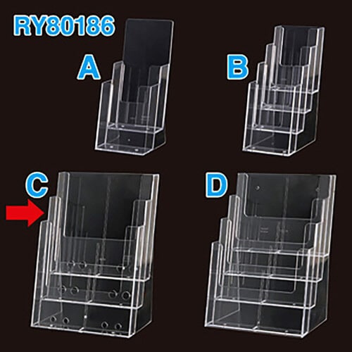 カタログホルダー (A4・3段)