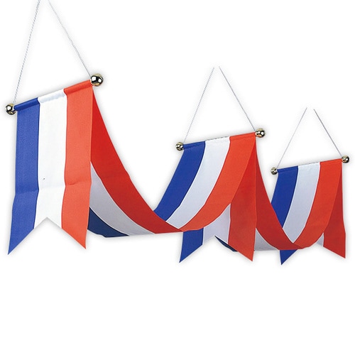 ウェーブペナント(大)(ブルー)