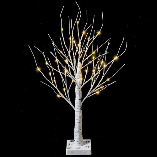 60cmLED白樺ツインクルツリー(S)