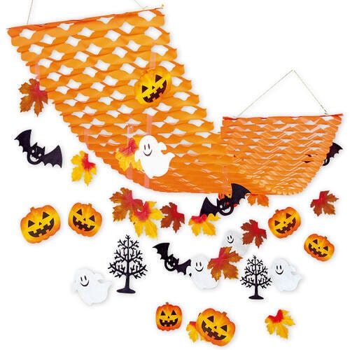 バリューハロウィンプリーツハンガー