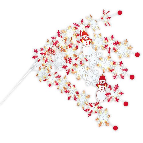 ウォームスノーマンシダレ ×2本