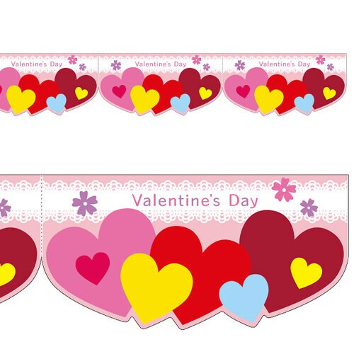 かんたんロール幕バレンタイン