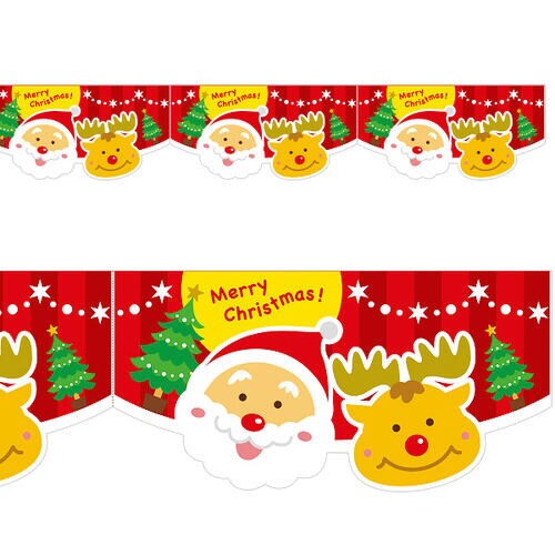 かんたんロール幕 クリスマス
