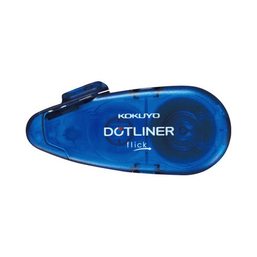 テープのりドットライナーフリック(本体)青×10