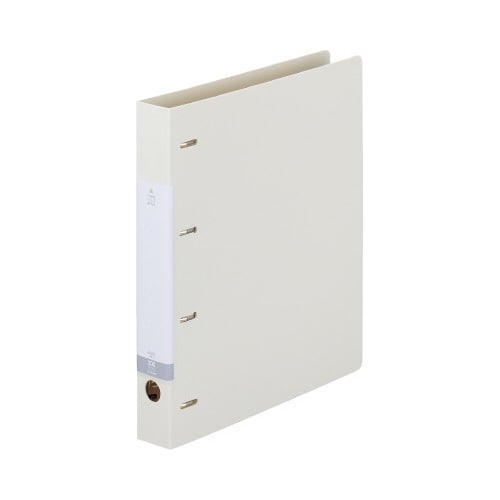 D型リングファイル 白A4縦 背幅41mm