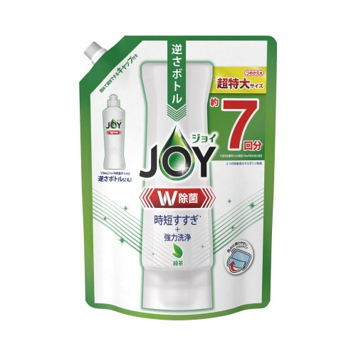 除菌ジョイコンパクト 緑茶 超特大 910ml