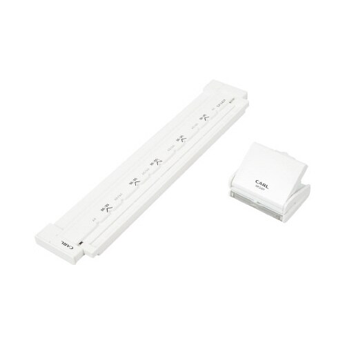 ISO規格リングノート用ゲージパンチ ホワイト