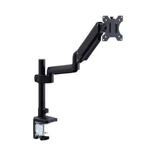 ディスプレイアーム シングルUSB付き