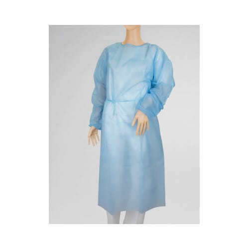 アイソレーションガウンゴム袖フリーブルー 1箱