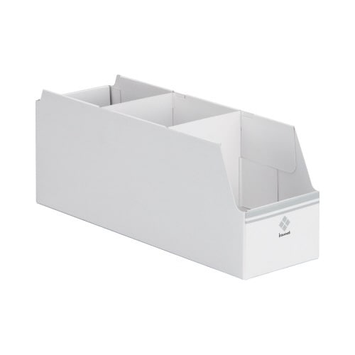 引き出しやすい収納ボックス ハーフ(仕切付き)×3