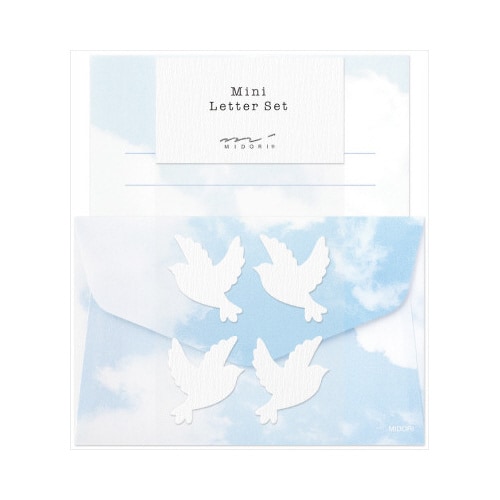 ミニレターセット 空色ノキモチ