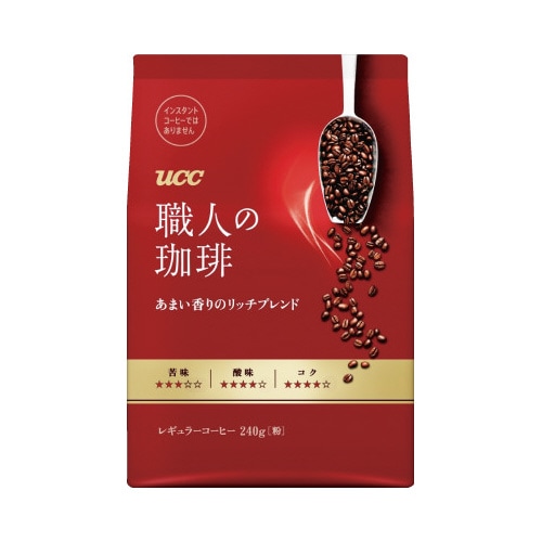 職人の珈琲 あまい香りのリッチB 粉240g×3