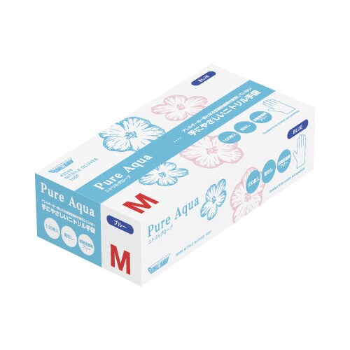 ニトリルグローブ ピュアアクア M 1ケース