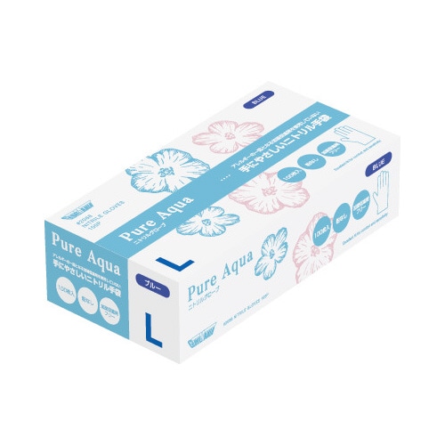 ニトリルグローブ ピュアアクア L 1ケース