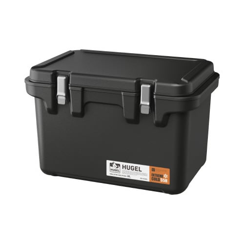 真空断熱クーラーボックス40L チャコールグレー