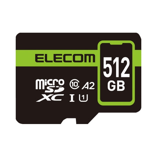 データ復旧付microSDカード 512GB