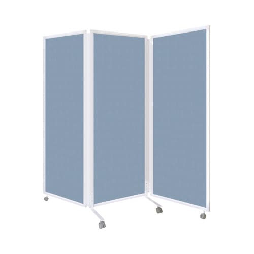 ABC3連スクリーン 1884mmブルー