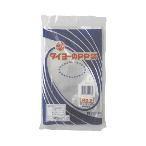 タイヨーのPP袋 0.05mm No.9
