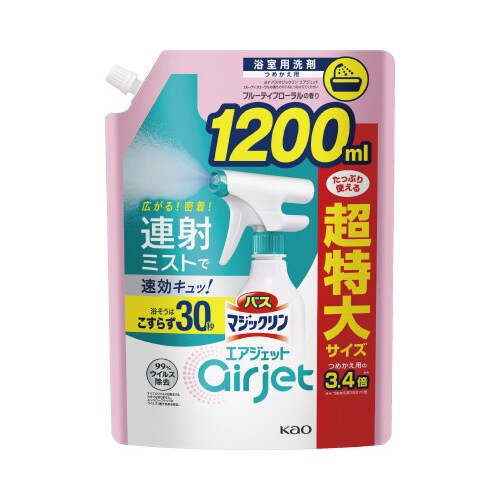 バスマジックリンエアジェットF1200ml×6