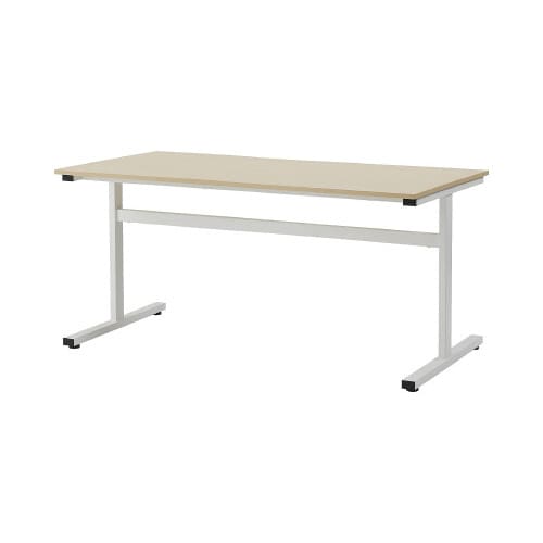 T字脚テーブル 1575 ナチュラル×ホワイト