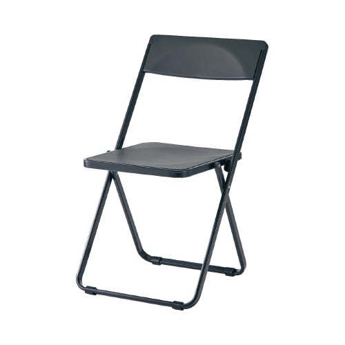 SLIMフォールディングチェアBK 4脚セット