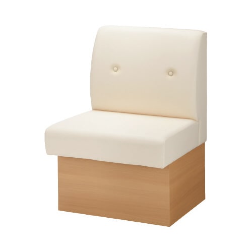 収納付システムベンチ幅600 レザーIV×NA