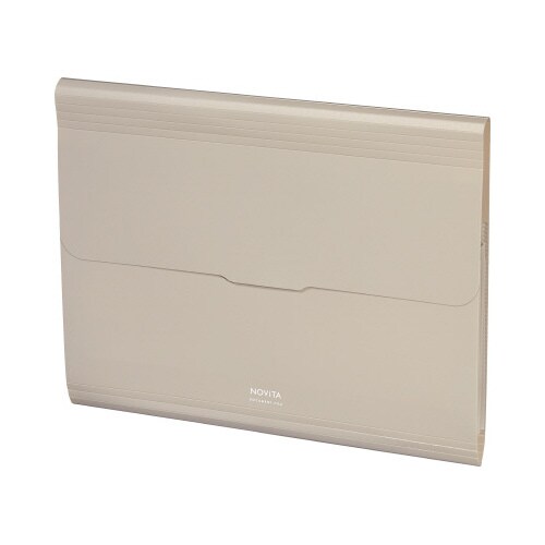 書類ファイルノビータA412Pサンドベージュ×10