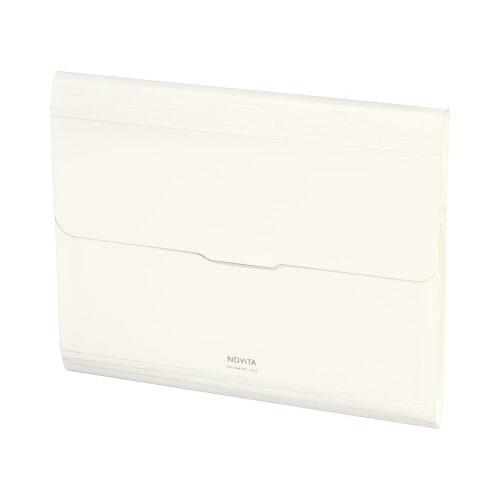 書類ファイルノビータA412P ホワイト×10