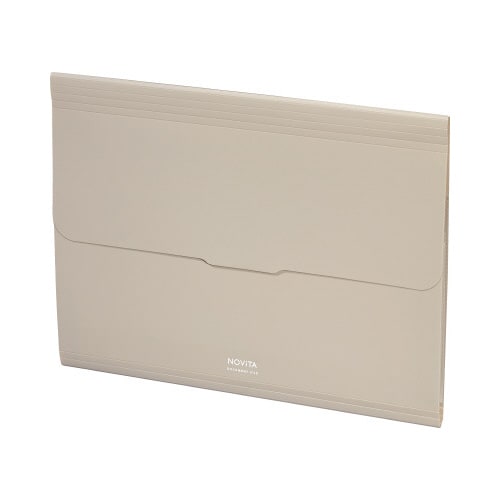 書類ファイルノビータA46P サンドベージュ×10