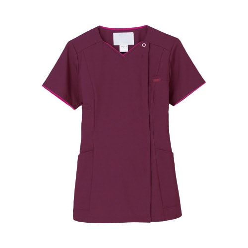 レディスジップスクラブ M バーガンディ