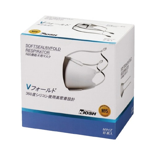 NIOSH承認SOFTSEALVフォールドM×10